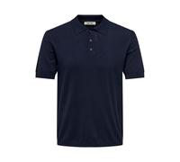 ONLY & SONS Men's Onswyler Life Reg 14 Ss Polo Knit Noos Shirt, Dark Navy, M