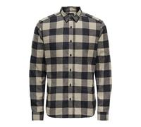 ONLY & SONS Men's Onsgudmund Ls Checked Shirt Noos, Dark Navy, M