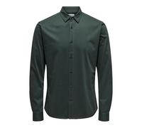 ONLY & SONS Men's Shirt Onsrobin Shirt, Darkest Spruce, XS