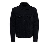 Only & Sons NOS Men's Onslouis Jacket Pk 3592 Noos, Purple (Black Denim Black Denim), X-Small