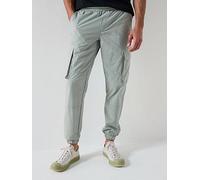 ONLY & SONS Only & Sons Cam-rel Sport Cuffed Cargo Pants, Wrought Iron, Size L, Men Wrought Iron