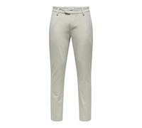 ONLY & SONS Onsbrad Life Slim 0184 Pant Noos, Moonstruck, 38 W/32 L