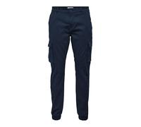 ONLY & SONS ONSCAM Stage Cargo Cuff PK 6687 Male Cargo Trousers, Dress Blues 1, 34 W/34 L