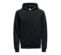 ONLY&SONS ONSCERES Men's Zip THR. Hoodie Sweat Noos, Dark Navy, L