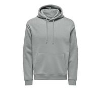 ONLY & SONS Onsconnor Reg Sweat Hoodie Noos, Mirage Gray, XXL