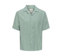 ONLY & SONS Onsdilem Reg 0300 Ss Resort Shirt, Iceberg Green, M