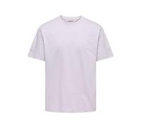 ONLY & SONS Onsfred Life RLX Ss Tee Noos, Misty Lilac, L