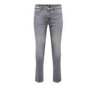 ONLY & SONS ONSLOOM Slim One LMGD 8265 MAT DNM Noos, Light Grey Denim, 36 W/34 L