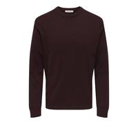 ONLY & SONS Onsmalik Reg 12 Pinaple Crew Knit, Port Royale, XXL