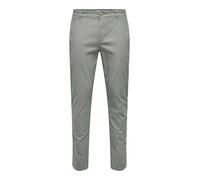 ONLY & SONS Onsmark Pete Slim Dobby 0058 Pant Noos, Ultimate Grey, 33 W/30 L
