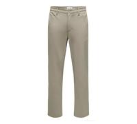 ONLY & SONS Onsmark Regular 0209 Trousers Noos, Khaki (Vintage Khaki), 33 W/34 L