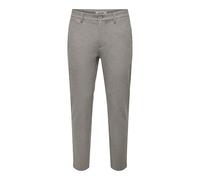 ONLY & SONS Onsmark Slim Brushed Pique 0353 Pants, Falcon, 31 W/30 L
