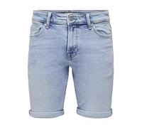 ONLY & SONS Men's Onsply 5189 Shorts DNM Noos, Light Blue (Light Blue Denim), S