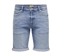 ONLY & SONS Men's Onsply MBD 8772 Shorts Tai DNM Noos, Medium Blue (Medium Blue Denim), S