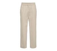 ONLY & SONS Men's Onssinus Loose 0007 Cot Lin Pant Noos Fabric Trousers, Silver Lining, XL