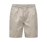 ONLY & SONS Men's Onstell Life Noos 0119 Shorts Sweat, Silver Lining, S