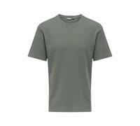 ONLY & SONS Onstobie Reg SS Tee, Castor Gray, M