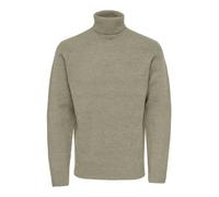 Only & Sons Patrick Regular Roll Neck Knit Large (Brown)