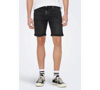 Only & Sons - Ply Washed Washed Black - Shorts - black - XXL - 98% Cotton, 2% Elastane XXL