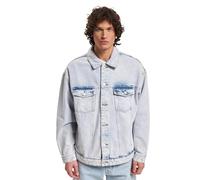 Only & Sons Rick Denim Truck Bleach Jacket Blue Denim (X-Large)