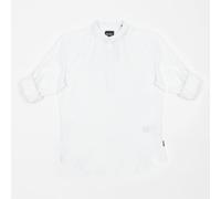 Only & Sons - Slim Fit Grandad Collar Shirt In White - S