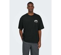 ONLY & SONS Snoopy™ Pure Cotton T-Shirt Black