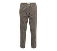 Only & Sons Trousers ONSLINUS Tapered fit Corduroy Trousers Falcon, XXL