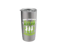 Only Speak Irish Dancing Tap Dancing Ceili Reel Irish Dancer Stainless Steel Insulated Tumbler