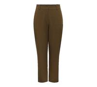 Only Straight Leg Trousers Brown