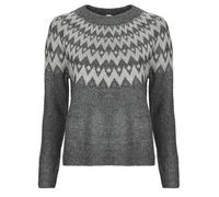 Only Sweater ONLFRY LS JQ GLITTER in Grey EU L
