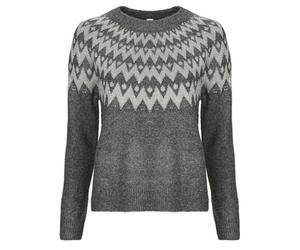 Only Sweater ONLFRY LS JQ GLITTER in Grey EU XL