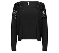 Only Sweater ONLSTARRY LS SEQUIN in Black EU XS