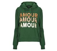 Only Sweatshirt ONLMAIA L/S BELIEVE HOOD in Green EU S