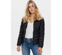 Only 'Tahoe' Zip Quilted Jacket Black