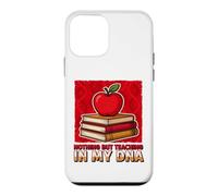 Only Teaching In My DNA Funny Educator Schoolteacher School Case for iPhone 12 mini