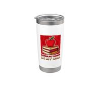 Only Teaching in My DNA Funny Educator Schoolteacher School Stainless Steel Insulated Tumbler