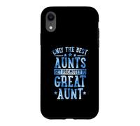 Only The Best Aunts Get Promoted to Great Aunt Announcement Case for iPhone XR