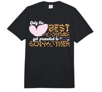 Only The Best Cousins Get Promoted to Godmother Leopard Comfort Colors Adult Heavyweight T-Shirt