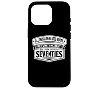 Only The Best Men Row In Their Seventies Boat Rowing Old Man Case for iPhone 16 Pro