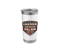 Only The Best Men Run in Their Seventies Old Man Runner Race Stainless Steel Insulated Tumbler