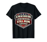 Only The Best Men Run in Their Seventies Old Man Runner Race T-Shirt