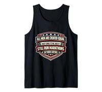 Only The Best Men Run Marathons in Their Sixties Runner Man Tank Top