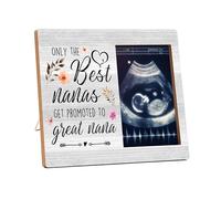 Only the Best Nana Get Promoted to Great Nana Picture Frames, Nana Picture Frame Gifts, Baby Announcement Photo Frames Gifts for Great Grandma, Pregnancy Announcement Gift for Great Nana -A14