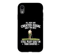 Only The Best Still Play Golf In Their Seventies - 70 Years Case for iPhone XR