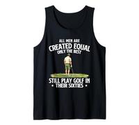 Only The Best Still Play Golf in Their Sixties - 60 Years Tank Top