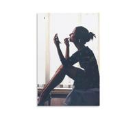 Only The Deepest Red by jack_vettriano Wall Art Prints Poster Print Photo Art Painting Canvas Poster Home Modern Decor Posters 24x36inch(60x90cm)
