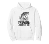 Only The Finest Fishermen Are Born In 1985 Pullover Hoodie