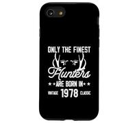 Only The Finest Hunters Are Born in 1978 Funny Joke Huntsman Case for iPhone SE (2020) / 7/8