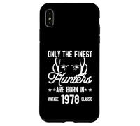 Only The Finest Hunters Are Born in 1978 Funny Joke Huntsman Case for iPhone XS Max