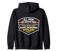 Only The Finest Men Become Traffic Enforcement Officers TEO Zip Hoodie